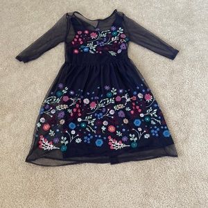 Colorful floral dress